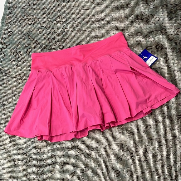 JoyLab Skirts Joylab Hot Pink Pleated Tennis Skirt With Built In